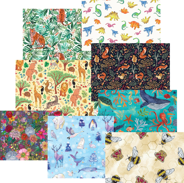 our bright and colourful, hand painted designs were created with a desire to inspire dreams